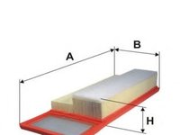 Filtru aer FIAT 500 C (312) (2009 - 2016) FILTRON AP078/1 piesa NOUA