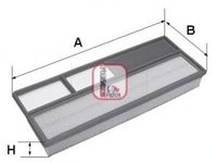 Filtru aer FIAT STRADA pick-up (178E), FIAT PUNTO (188), FIAT DOBLO (119) - SOFIMA S 3265 A