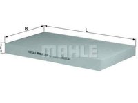 Filtru aer habitaclu AUDI 100 44 44Q C3 KNECHT LA 46