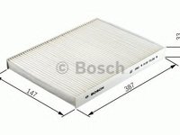 Filtru, aer habitaclu AUDI 90 (8C, B4), AUDI 80 Avant (8C, B4), AUDI COUPE (89, 8B) - BOSCH 1 987 432 017