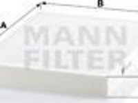 Filtru aer habitaclu AUDI A4 8E2 B6 MANN-FILTER CU 3037