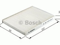 Filtru, aer habitaclu AUDI A6 (4F2, C6) (2004 - 2011) BOSCH 1 987 432 422