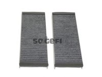 Filtru, aer habitaclu AUDI A6 limuzina (4F2, C6), AUDI A6 Avant (4F5, C6), AUDI A6 Allroad combi (4FH, C6) - PURFLUX AHC247-2