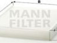 Filtru, aer habitaclu BMW 5 (F10, F18) MANN-FILTER CU 2533-2