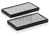 Filtru, aer habitaclu BMW 7 (E65, E66, E67) (2001 - 2009) MANN-FILTER CUK 3124-2