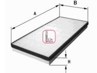 Filtru, aer habitaclu BMW Seria 3 Cupe (E36) (1992 - 1999) SOFIMA S 3026 C piesa NOUA