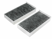 FILTRU AER HABITACLU,CARBON ACTI, BMW 2 F45/F46 214D,216D,216I,218D,218I,220D,220I,225I,225XE 13-,X1 F48 16D,18D,18I,20D,20I,18D,20D,20I,25D,25I 14-,I3 I01 13-, WINFIL