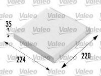 Filtru, aer habitaclu CITROËN DISPATCH platou / sasiu (BU_, BV_, BW_, BX_) (1999 - 2016) VALEO 698657