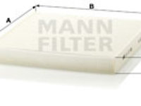 Filtru, aer habitaclu (CU27008 MANN-FILTER) DODGE,JEEP