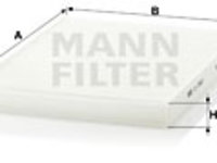 Filtru, aer habitaclu (CU2882 MANN-FILTER) AUDI,SEAT,SKODA,VW,VW (FAW)