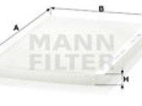 Filtru, aer habitaclu (CU3455 MANN-FILTER) HOLDEN,OPEL,VAUXHALL