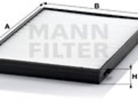 Filtru, aer habitaclu (CU3943 MANN-FILTER) MG,ROVER