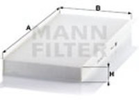 Filtru, aer habitaclu (CU4054 MANN-FILTER) MERCEDES-BENZ