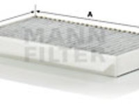 Filtru, aer habitaclu (CUK270212 MANN-FILTER) MERCEDES-BENZ