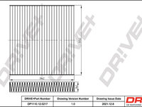 Filtru, aer habitaclu (DP1110120217 DRIVE) DAIHATSU,JAGUAR,LAND ROVER,LEXUS,SUBARU,TOYOTA