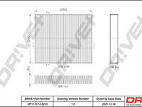 Filtru, aer habitaclu (DP1110120218 DRIVE) FORD