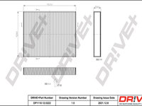 Filtru, aer habitaclu (DP1110120222 DRIVE) AUDI,SEAT,SKODA,VW