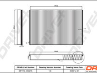 Filtru, aer habitaclu (DP1110120275 DRIVE) OPEL,VAUXHALL