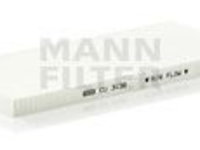 Filtru, aer habitaclu FIAT BARCHETTA (183) (1995 - 2005) MANN-FILTER CU 3138