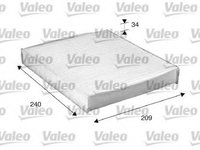 Filtru, aer habitaclu FORD MONDEO IV Turnier (BA7) (2007 - 2020) VALEO 698882