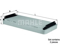 Filtru, aer habitaclu MERCEDES-BENZ S-CLASS (W220) (1998 - 2005) MAHLE ORIGINAL LA 47/S