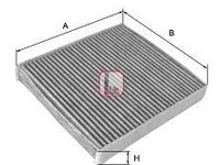 Filtru, aer habitaclu MITSUBISHI COLT CZC Cabriolet (RG) (2006 - 2009) SOFIMA S 4144 CA