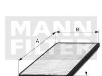 Filtru, aer habitaclu RENAULT TRAFIC II platou / sasiu (EL) (2001 - 2020) MANN-FILTER FP 3454