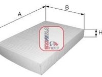 Filtru, aer habitaclu ROVER 400 Tourer (XW), HONDA CIVIC Mk IV hatchback (MA, MB), ROVER 400 hatchback (RT) - SOFIMA S 3224 C