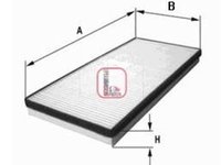 Filtru, aer habitaclu ROVER CABRIOLET (XW), ROVER 400 (XW), ROVER 400 Tourer (XW) - SOFIMA S 3057 C