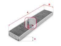 Filtru, aer habitaclu SOFIMA S 4119 CA