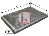 Filtru, aer habitaclu SOFIMA S 4174 CA