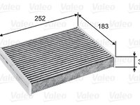 Filtru, aer habitaclu VALEO 715802