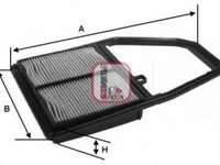 Filtru aer HONDA CIVIC VII Hatchback (EU, EP, EV), HONDA CIVIC VII cupe (EM2), HONDA STREAM (RN) - SOFIMA S 3228 A