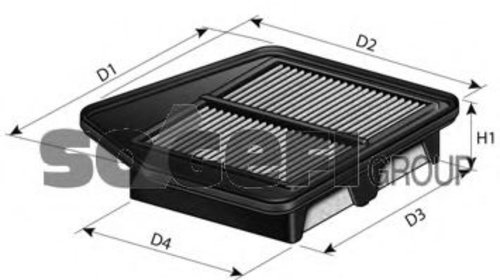 Filtru aer HONDA CR-V IV (RE) (2012 - 2016) P