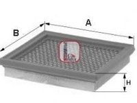 Filtru aer HONDA HR-V (GH) (1999 - 2016) SOFIMA S 3238 A