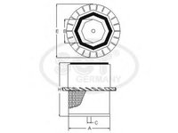 Filtru aer HYUNDAI GALLOPER II JK-01 SCT GERMANY SB289