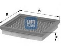 Filtru aer JEEP GRAND CHEROKEE IV (WK, WK2), LANCIA THEMA (LX), CHRYSLER 300 C - UFI 30.544.00