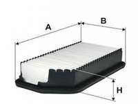Filtru aer KIA PRO CEED JD FILTRON AP1222