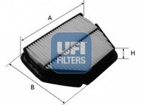 Filtru aer OPEL ANTARA, CHEVROLET CAPTIVA (C100, C140), VAUXHALL ANTARA (J26, H26) - UFI 30.552.00