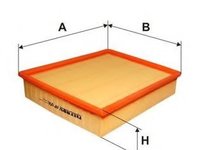 Filtru aer OPEL OMEGA A (16_, 17_, 19_) (1986 - 1994) FILTRON AP056