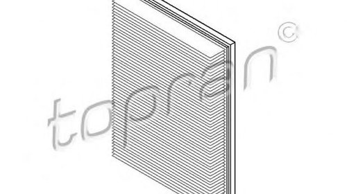 Filtru aer OPEL ZAFIRA A F75 TOPRAN 205633