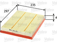 Filtru aer OPEL ZAFIRA A F75 VALEO 585013 PieseDeTop