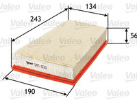 Filtru aer RENAULT GRAND Scenic II JM0 1 VALEO 585029 PieseDeTop