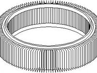 Filtru aer RENAULT MEGANE I (BA0/1_), RENAULT MEGANE I Classic (LA0/1_), RENAULT KANGOO (KC0/1_) - TOPRAN 700 418