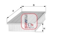 Filtru aer S 7340 A SOFIMA pentru Volvo 740 Volvo 760 Volvo 960 Volvo 940 Volvo 780