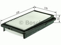 Filtru aer SUZUKI GRAND VITARA II (JT) (2005 - 2020) BOSCH F 026 400 125