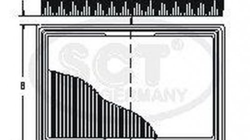 Filtru aer VOLVO 940 944 SCT GERMANY SB249