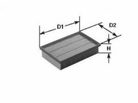 Filtru aer VOLVO S40 I VS CLEAN FILTERS MA1086