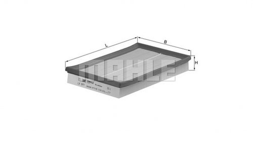 Filtru aer VW GOLF IV 1J1 MAHLE ORIGINAL LX97