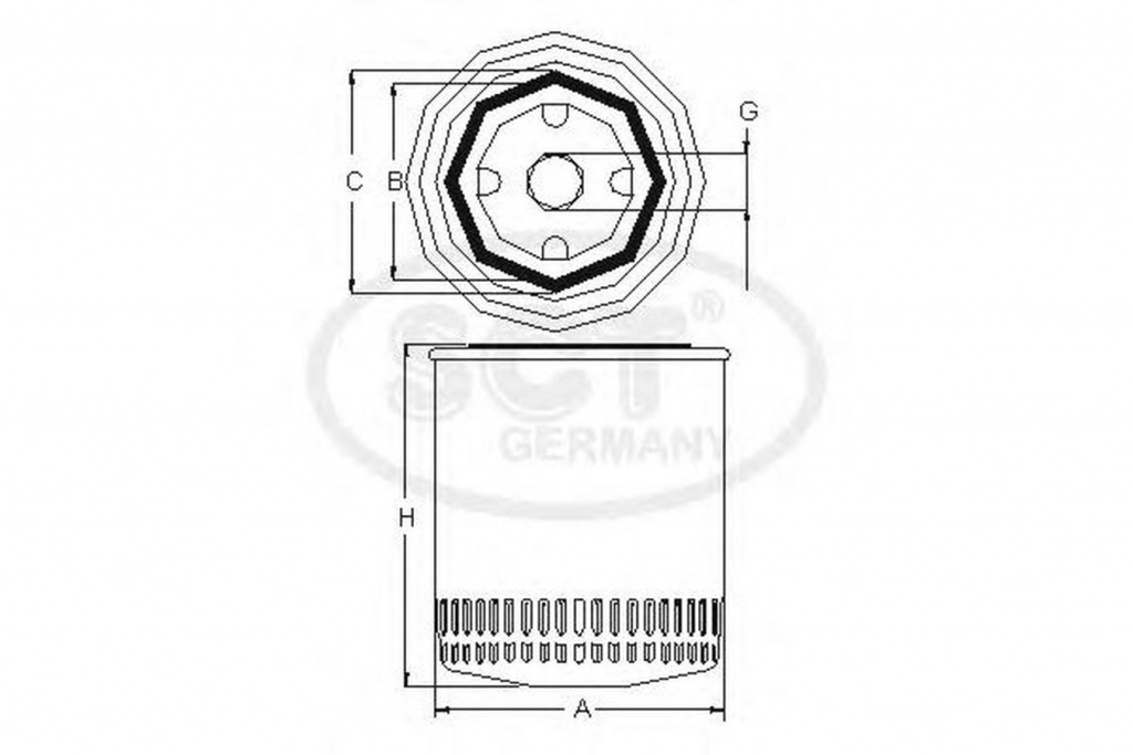Filtru agent frigorific IVECO EuroTech MP SCT GERMANY SV7502